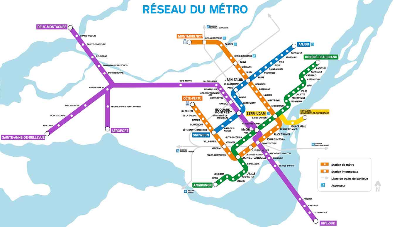 How to Get From YUL (Montreal airport) to Montreal City Center ...