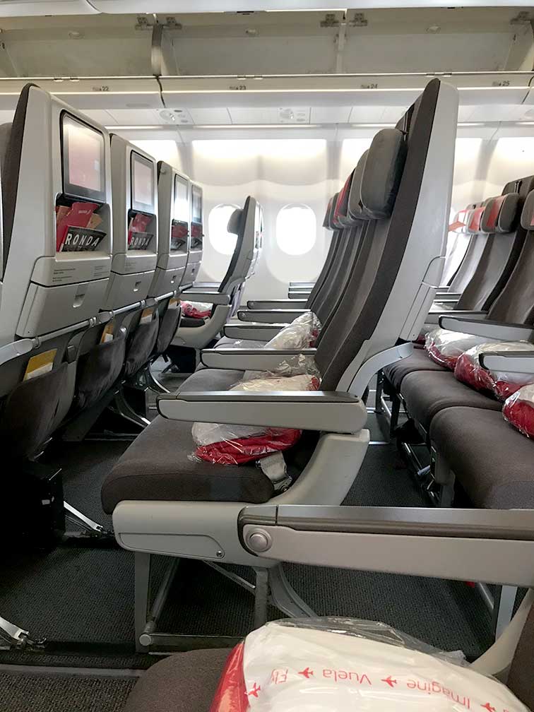 LAX to MAD | Iberia Airlines in coach on an A330 - Designing Life